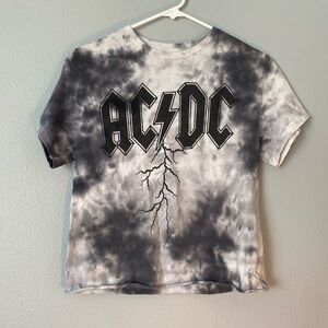 AC/DC Graphic Tie Dyed Women’s Tee